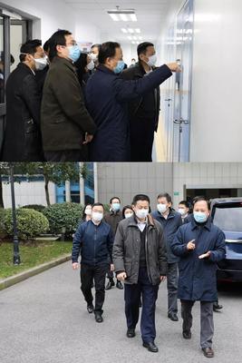 两手抓、两不误、两促进——上海市领导吴清赴紫竹高新区调研实验室试剂情况